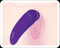 НОВИНКА! Стимулятор клитора Erotist Coxy чёрный