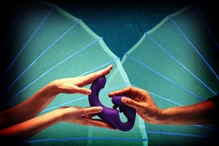 Страпон без ремней Fun Factory Share фиолетовый