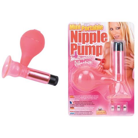 Стимулятор сосков с вибрацией Mini Nipple Pump Стимулятор сосков с вибрацией Mini Nipple Pump