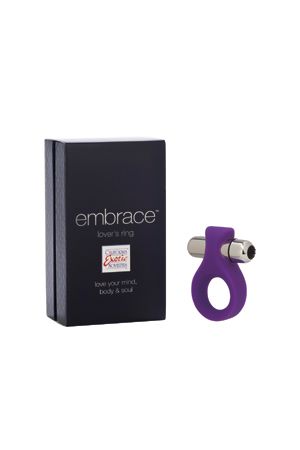 Вибро-насадка EMBRACE LOVERS RING фиолетовая Вибро-насадка EMBRACE LOVERS RING фиолетовая
