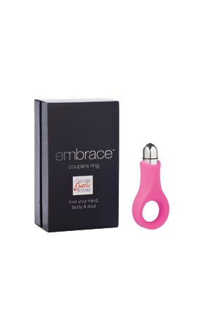 Вибро-насадка EMBRACE COUPLES RING розовая Вибро-насадка EMBRACE COUPLES RING розовая