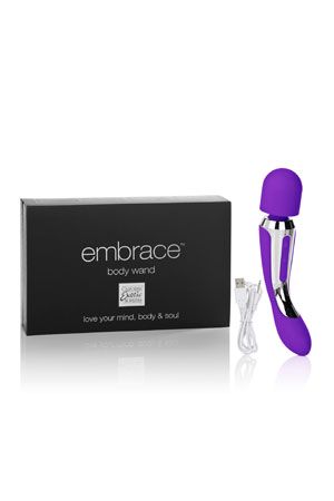 Вибромассажер BODY WAND фиолетовый Вибромассажер BODY WAND фиолетовый