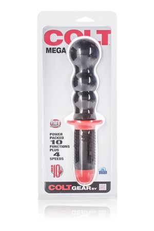 Анальный вибромассажер COLT Mega черный Анальный вибромассажер COLT Mega черный