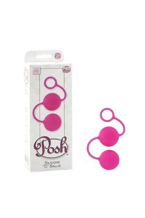 Вагинальные шарики Posh Silicone розовые Вагинальные шарики Posh Silicone розовые