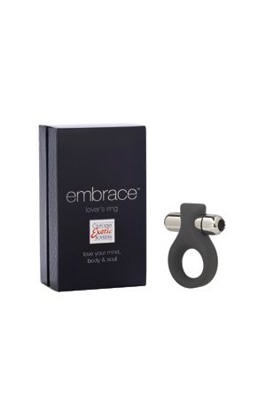 Вибро-насадка EMBRACE LOVERS RING серая Вибро-насадка EMBRACE LOVERS RING серая