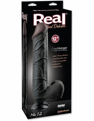 Вибратор REAL FEEL DELUXE N12 BLACK Вибратор REAL FEEL DELUXE N12 BLACK