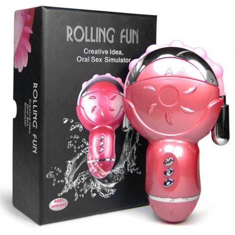 Клиторальный стимулятор с анальным отростком Rolling Fun Клиторальный стимулятор с анальным отростком Rolling Fun