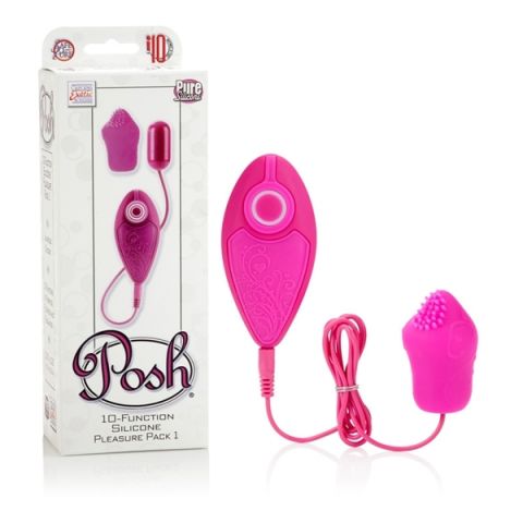 Виброяйцо POSH 10 FUNCTION PLEASURE PACK PINK Виброяйцо POSH 10 FUNCTION PLEASURE PACK PINK