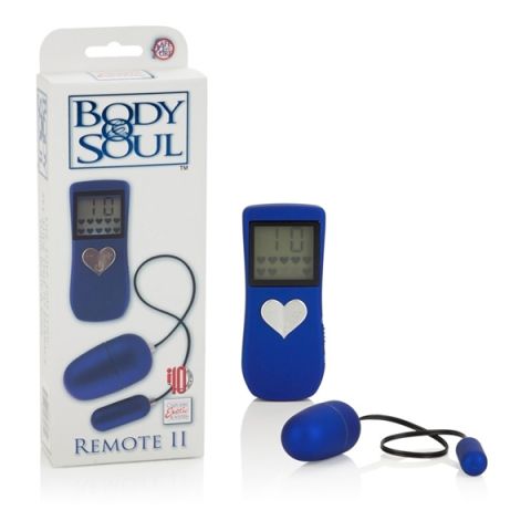 Виброяйцо синее BODY&SOUL Remote II Виброяйцо синее BODY&SOUL Remote II