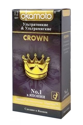 Презервативы Okamoto Crown (12 шт) Презервативы Okamoto Crown (12 шт)