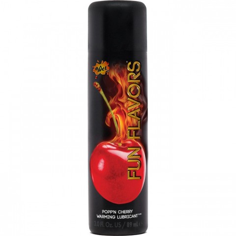 Лубрикант Wet 4-в-1 Fun Flavors Popp'N Cherry, вишня 116 мл Лубрикант Wet 4-в-1 Fun Flavors Popp'N Cherry, вишня 116 мл