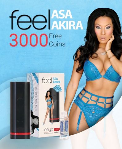 KIIROO Мастурбатор для секса на расстоянии Onyx Asa Akira KIIROO Мастурбатор для секса на расстоянии Onyx Asa Akira