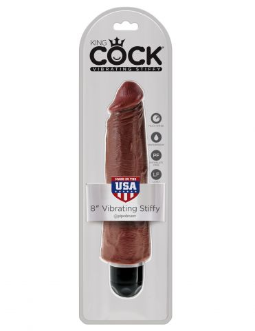 PipeDream King Cock 8 Vibrating Stiffy Вибратор мулат 20 см PipeDream King Cock 8 Vibrating Stiffy Вибратор мулат 20 см