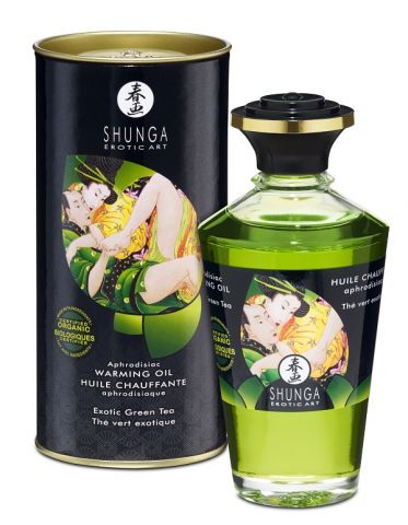 Масло SHUNGA интимное массажное Экзотический зеленый чай 100 МЛ