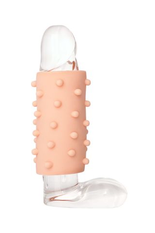 НАСАДКА TOYFA XLOVER SOFT BOOSTER, УТОЛЩАЮЩАЯ, С ДОПОЛНИТЕЛЬНОЙ МЯГКОЙ СТИМУЛЯЦИЕЙ, TPR, ТЕЛЕСНЫЙ, 14,5 СМ НАСАДКА TOYFA XLOVER SOFT BOOSTER, УТОЛЩАЮЩАЯ, С ДОПОЛНИТЕЛЬНОЙ МЯГКОЙ СТИМУЛЯЦИЕЙ, TPR, ТЕЛЕСНЫЙ, 14,5 СМ