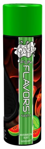 Лубрикант Wet 4-в-1 Fun Flavors Watermelon Blast, арбуз 302 мл Лубрикант Wet 4-в-1 Fun Flavors Watermelon Blast, арбуз 302 мл