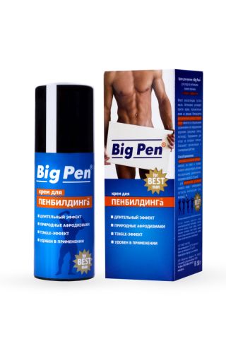 КРЕМ ДЛЯ УВЕЛИЧЕНИЯ ПЕНИСА BIG PEN ДЛЯ МУЖЧИН, 50 Г (БИОРИТМ)