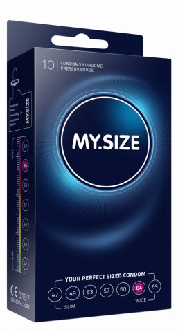 Презервативы MY.SIZE размер 64*223 (10 шт)