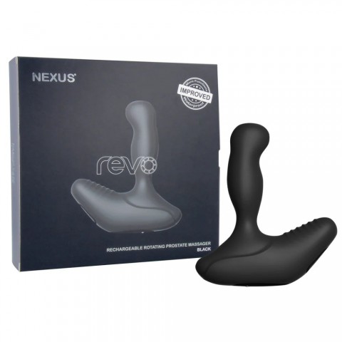 Массажер простаты Nexus Revo 2 NEW чёрный (14.5, Ø 3.2 см)