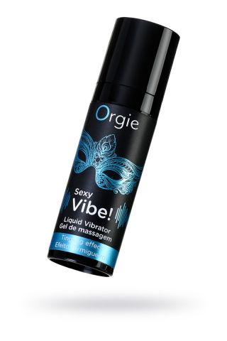 ХИТ!!! Гель для массажа ORGIE Sexy Vibe Liquid Vibrator с эффектом вибрации, 15 мл