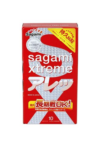 Презервативы Sagami Xtreme Feel Long (10 шт)