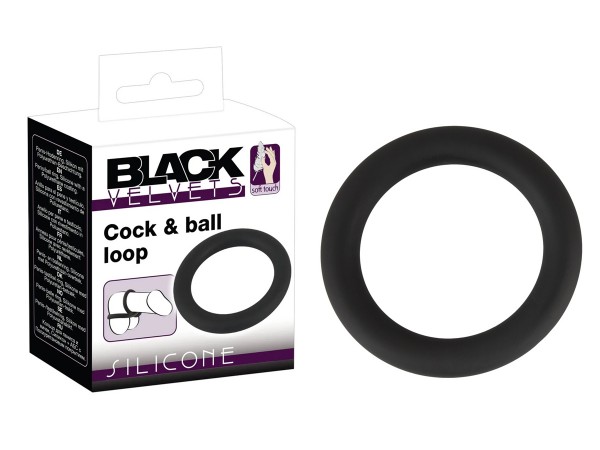 Эрекционное кольцо на пенис и мошонку	(Ø 5 см)