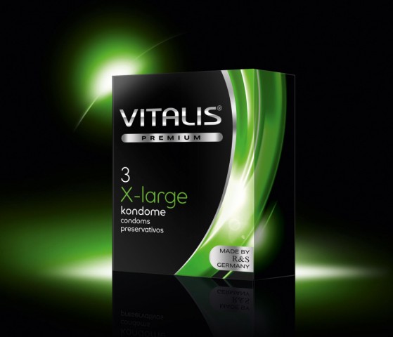 Презервативы VITALIS premium X-Large (3 шт)
