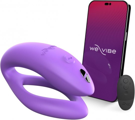 Вибратор для пар We-Vibe Sync O фиолетовый