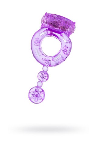 Виброкольцо TOYFA №39, фиолетовый