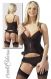 Корсаж и трусики №2. Размер 85D/XL, черный