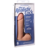 Фаллоимитатор реалистичный Realistic Cock Ultra Skin 6” Vanilla (18.4, Ø 4.3 см)