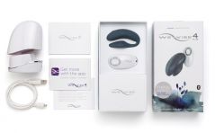 Вибромассажер We-Vibe 4 Plus графитовый