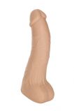 Фаллоимитатор Silicone Basics Long John силиконовый телесный