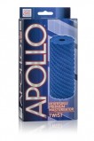 Мастурбатор Apollo Reversible Premium Masturbator Twist двусторонний голубой