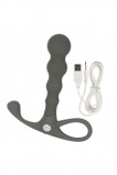 Стимулятор простаты Embrace Beaded Probe серый