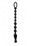 Анальная цепочка длинная COLT Max Beads черная