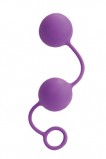 Вагинальные шарики Lia Love Balls фиолетовые