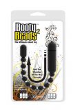 Анальная вибро-цепочка Booty Beads Black черная