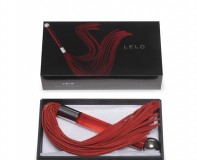 Замшевая плеть Lelo Sensua красная