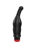 Вибратор анальный Lovetoy из ПВХ черный (20.5, Ø 5.2 см)