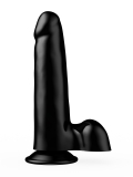 Фаллоимитатор Lovetoy с присоской черный (16.5, Ø 4 см)