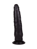 Фаллоимитатор Lovetoy с присоской черный (17, Ø 4 см)