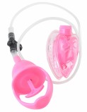 Вакуумная помпа с вибрацией FF Mini Pussy Pump Pink