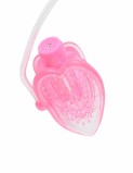Вакуумная помпа с вибрацией FF Mini Pussy Pump Pink