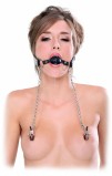 Кляп FF EXTREME DELUXE BALL GAG & NIPPLE