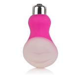 Мини-вибратор с рельефом Posh Ice Massager kiss розовый с охлаждающим эффектом