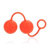 Вагинальные шарики Posh Silicone оранжевые