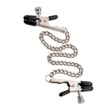 Цепочка для груди Phil Varone Rock Hard Nipple Clamps Black
