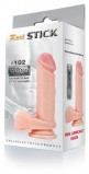 Вибратор RealStick #102 телесный, 17 см, 7 режимов вибрации