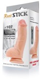 Вибратор RealStick #107 телесный, 15 см, 7 режимов вибрации